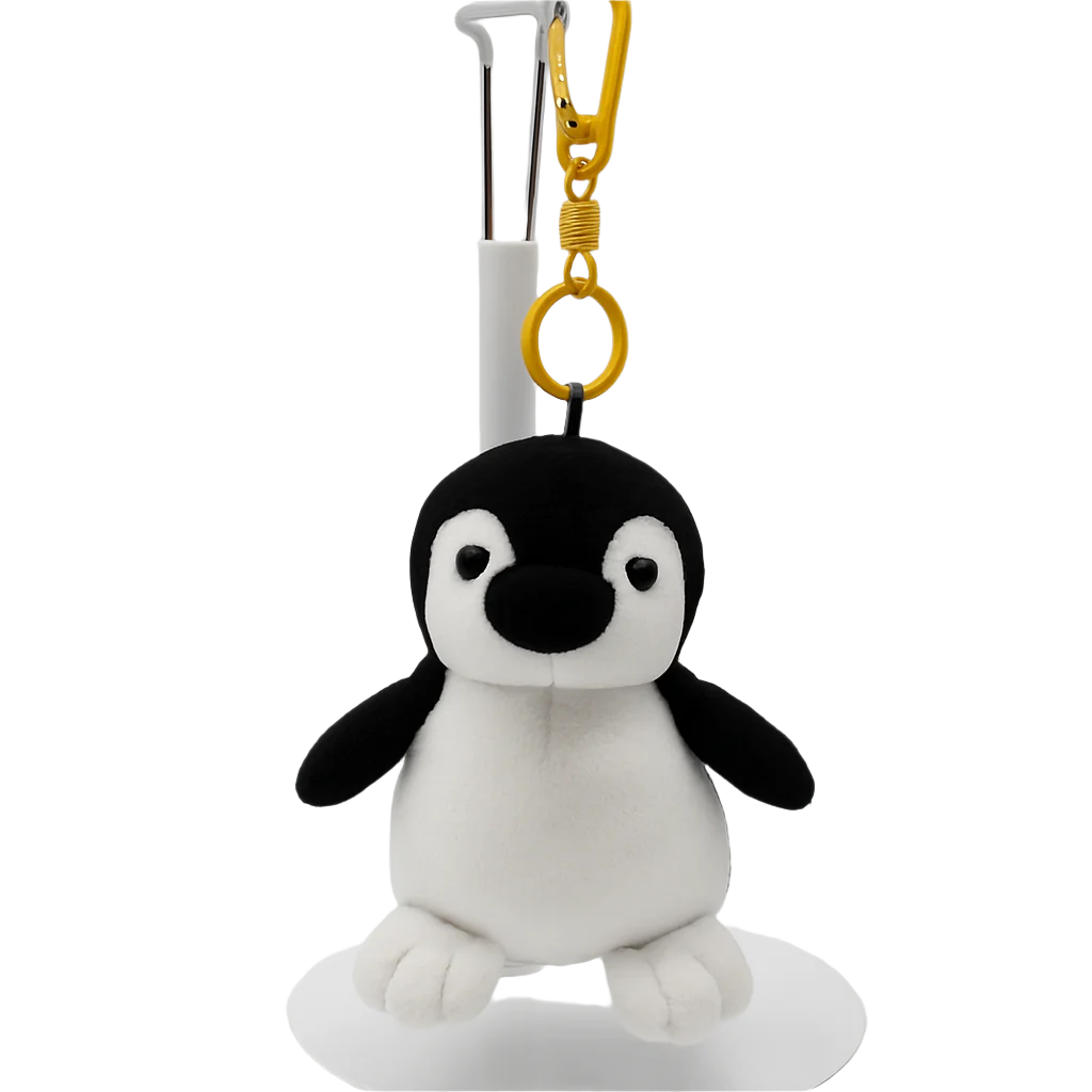 Playful Ebony Penguin