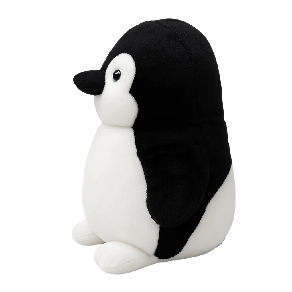 Playful Ebony Penguin