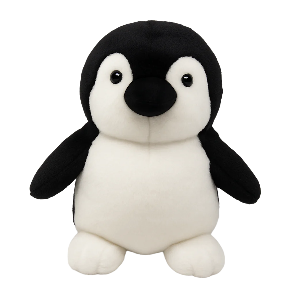 Playful Ebony Penguin