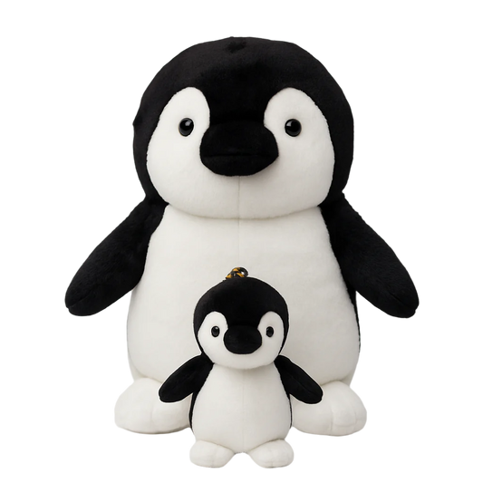 Playful Ebony Penguin